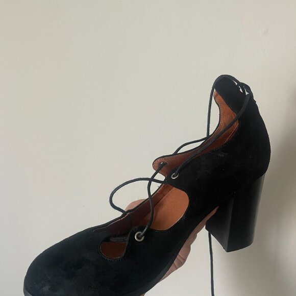 Jonak suede heels - Picture 4 of 4